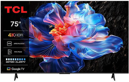 TCL Smart Television 75" 4K UHD LED 75V6C HDR (2025)