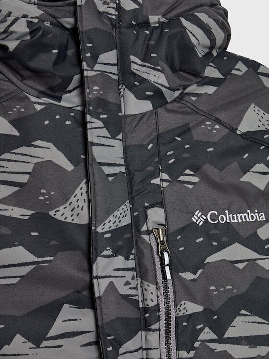 Kids' Casual Jacket with Hood Black Alpine Free Fall Ii