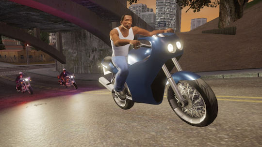 Grand Theft Auto: The Trilogy Definitive Edition (Code In A Box) Switch Game