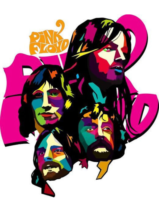 Овърсайз Тениска Pink Floyd 1 Rock Avenue Бяла Овърсайз Тениска Pink Floyd 1 Rock Avenue Бяла