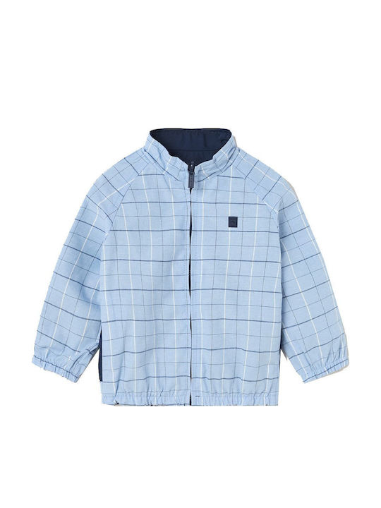 Kids' Bomber Short Windproof Double Sided Navy Blue Nautico
