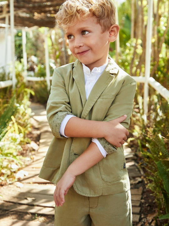 Kids' Blazer Short Khaki