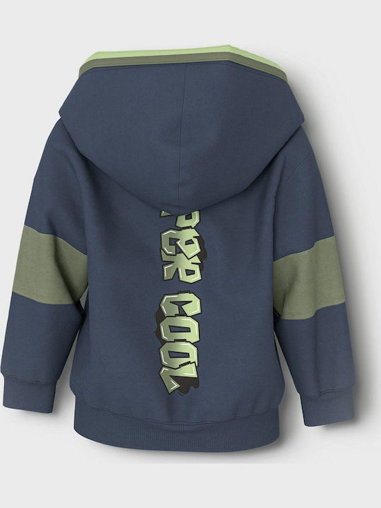 Cardigan pentru copii cu Glugă India Ink