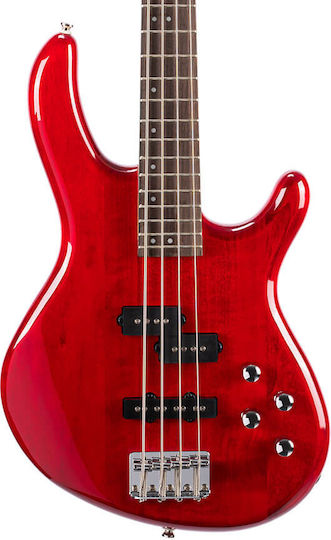 Cort Elektrischer Bass Action Bass Plus Rot