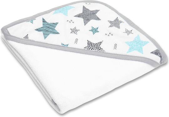 Kidizi Hooded Baby Bath Towel Mint