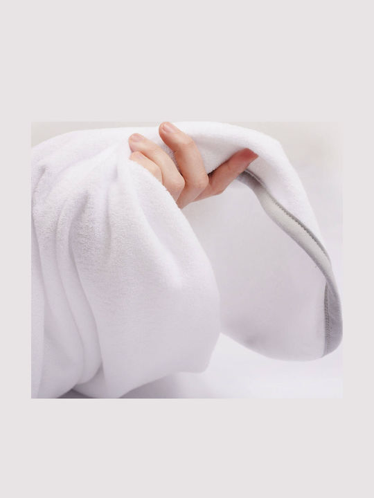 Kidizi Hooded Baby Bath Towel Grey
