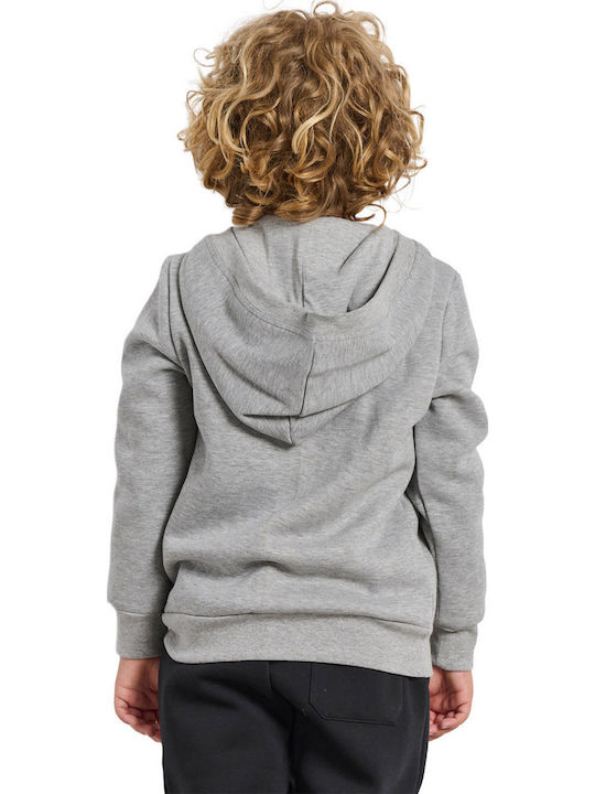 Athletic Kids Cardigan Cotton with Hood