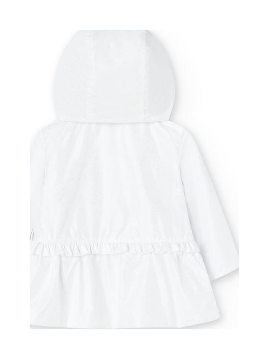 Kids' Casual Jacket with Hood White