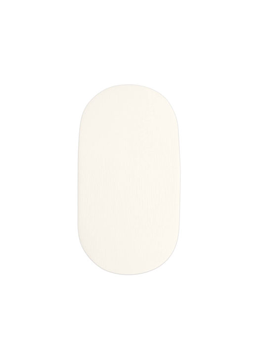 Kidizi Seturi de cearșafuri pentru bebeluși Pentru Patut Bumbac cu Cauciuc Albe 45x85buc 2buc
