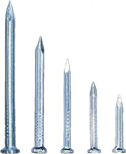 Steel Nails Greek Rasping 3.5x80 Millimeters 100 Pieces