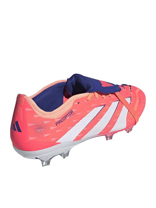 adidas Predator Pro Football Shoes with Cleats Coral