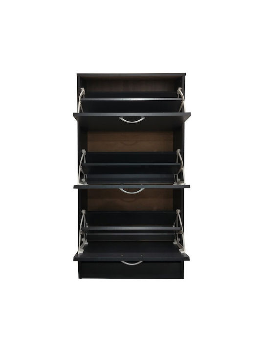 Metall Schuhschrank Savaz 60x24x114cm