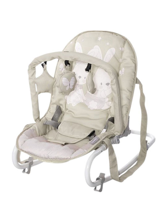 Lorelli Manual Baby Relax Eliza Bunnies Beige
