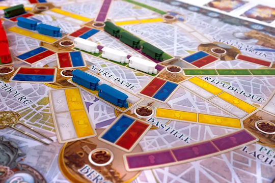 Board Game Ticket to Ride: Paris for 2-4 Players 8+ Years Old (PL) Rebel Games
