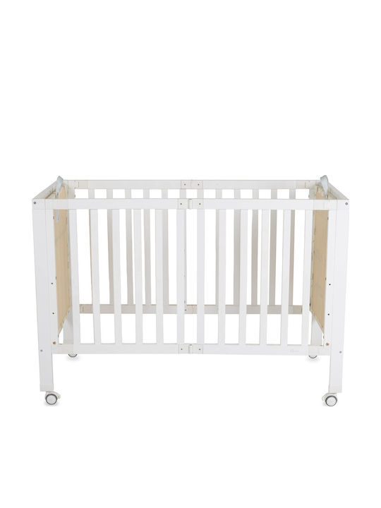 Cangaroo Бебешка Люлка Бяла с Матрак 60x120см