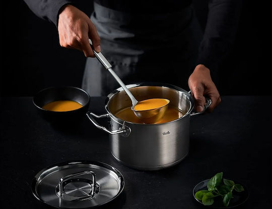 Fissler Profi Deep Soup Spoon Stainless Steel Silver 11cm