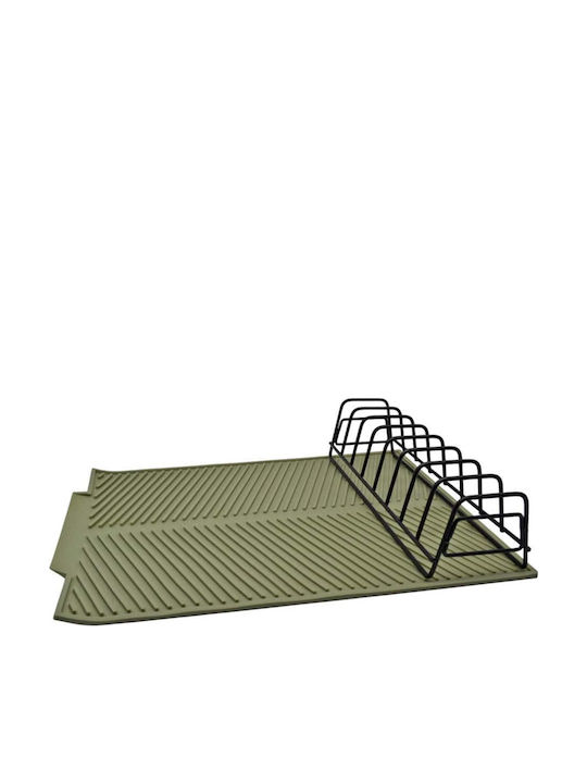 Ankor Scurgător De Chiuvetă Din Silicon Negru 43x33x8cm