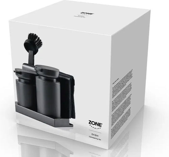 Zone Denmark Kitchen Sink Organizer Metallic Black