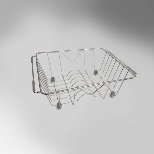 Apell Raft de scurgere a vaselor peste chiuvetă din Oțel Inoxidabil în Culoarea Argintiu 36.5x29cm
