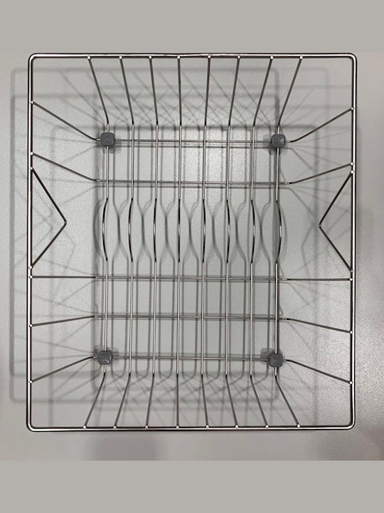 Apell Στραγγιστήρι Γούρνας Inox Ασημί 37x31.5cm
