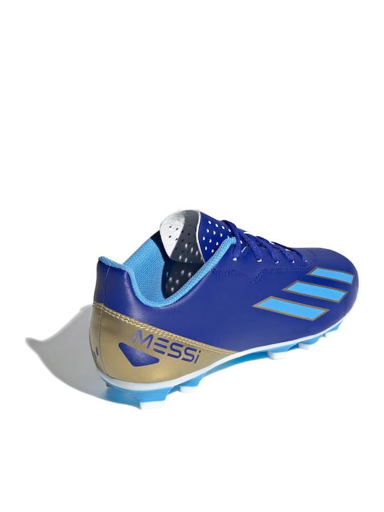 X CRAZYFAST CLUB Kids Molded Soccer Shoes Blue