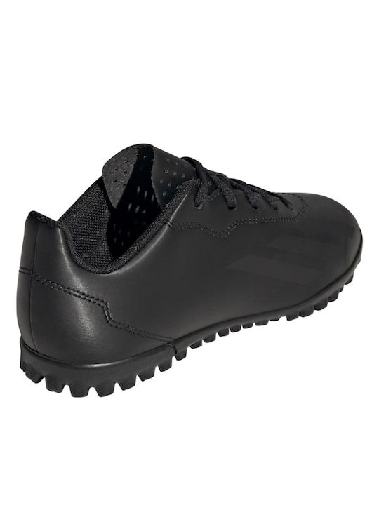 X Crazyfast.4 Kids Turf Soccer Shoes Black