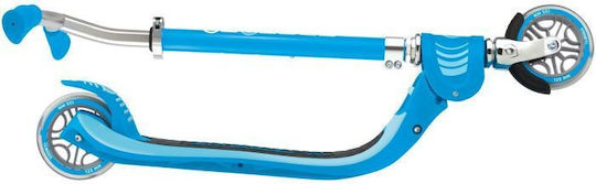 Globber Kids Scooter Foldable Flow 125 2-Wheel for 5+ Years Sky Blue