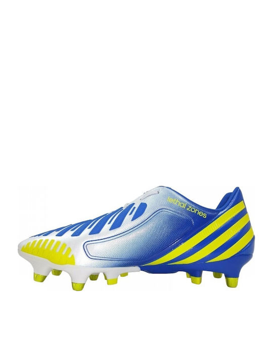 Παιδικά Ποδοσφαιρικά Παπούτσια Predator LZ με Τάπες Μπλε