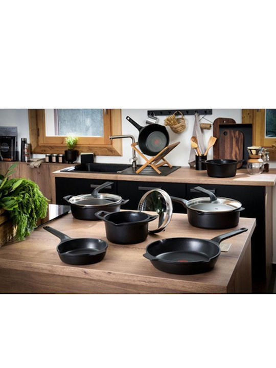 Tefal Robusto Βαθιά Κατσαρόλα από Χυτό Αλουμίνιο 4.4lt / 24cm