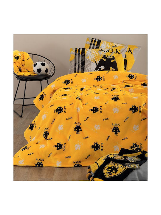 Palamaiki Pătură Fleece Aek Aek Bl 220x160cm