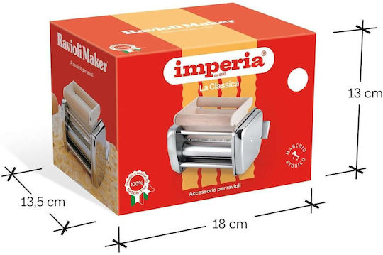 Imperia Μηχανή Φύλλου/Ζυμαρικών Χειροκίνητη από Ανοξείδωτο Ατσάλι 4400