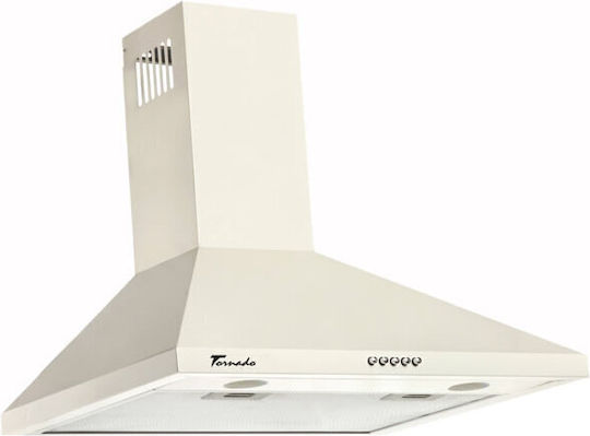 Tornado Kent 750 50 LED Șemineu Hotă 50cm Bej