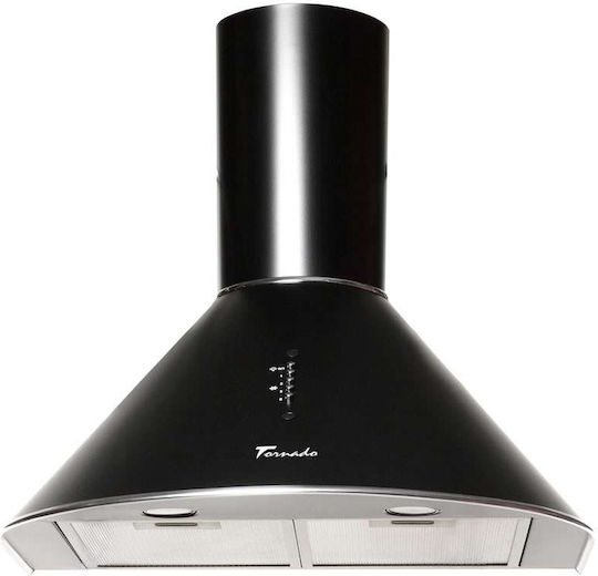 Tornado Violla 750 (50) LED Απορροφητήρας Καμινάδα 50cm Μαύρος