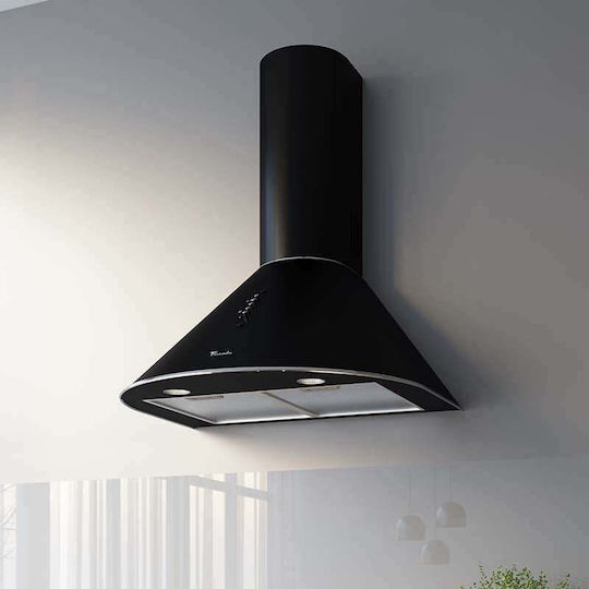 Tornado Violla 750 (50) LED Απορροφητήρας Καμινάδα 50cm Μαύρος