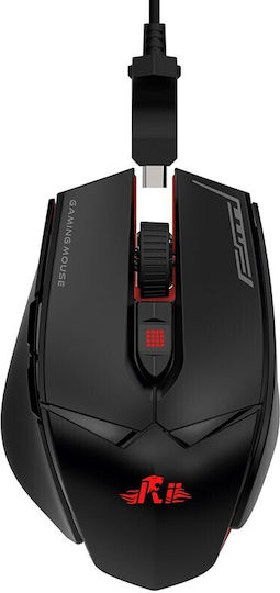 Riitek Gaming Ποντίκι 12000 DPI Μαύρο