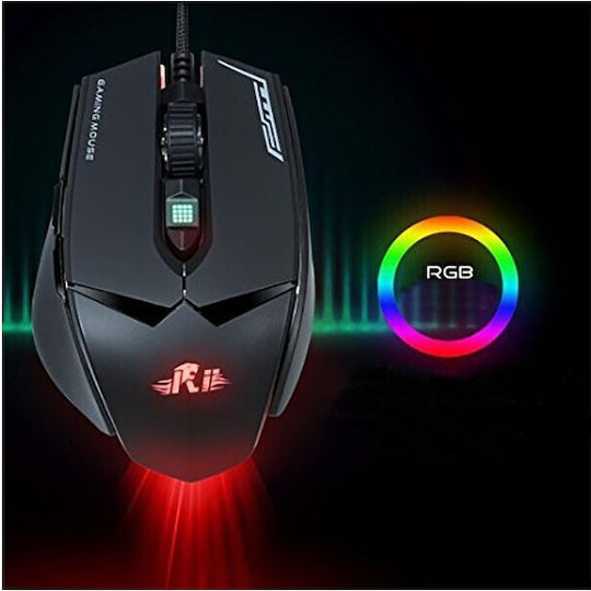 Riitek Gaming Ποντίκι 12000 DPI Μαύρο