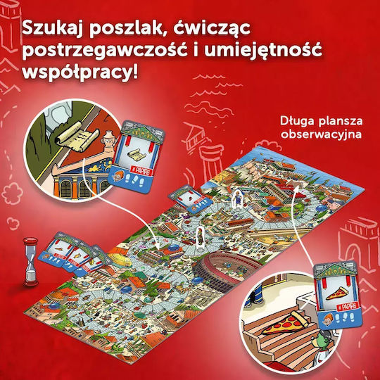 Board Game Spy Guy Rome for 1-4 Players 5+ Years Old (PL) Trefl