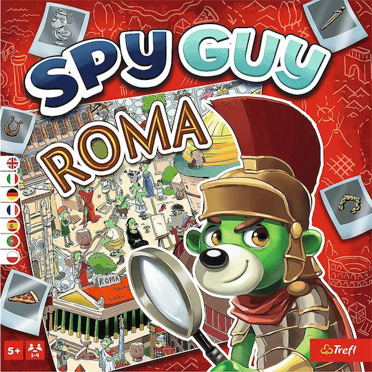 Board Game Spy Guy Rome for 1-4 Players 5+ Years Old (PL) Trefl