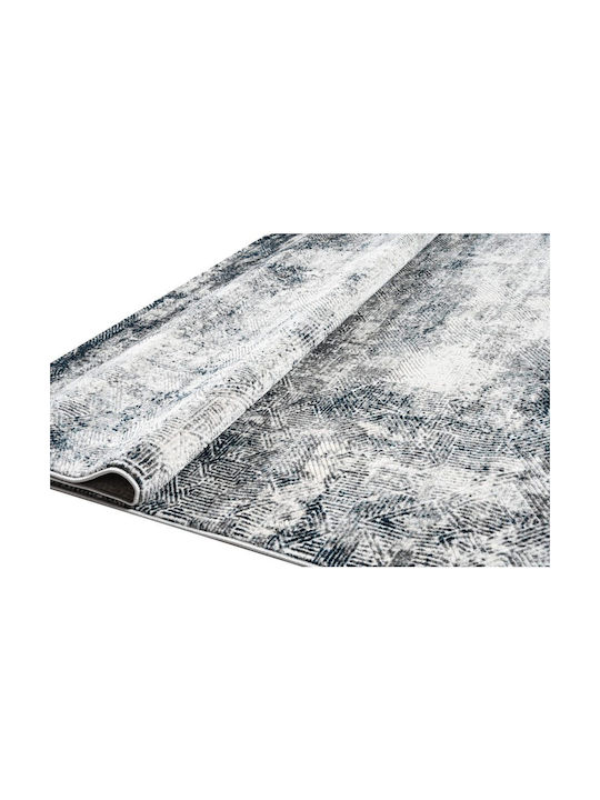 Polcarpet Cadence Celeste 9975 Teppich Rechteckig Synthetisch,Polyester/Cotton/Leather Blue