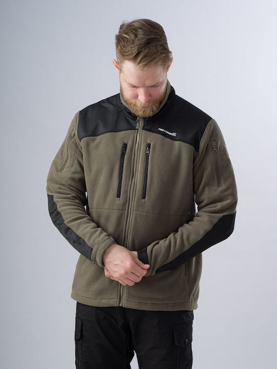 Pentagon Nestor Tactical Hunting Cardigan Fleece Brown