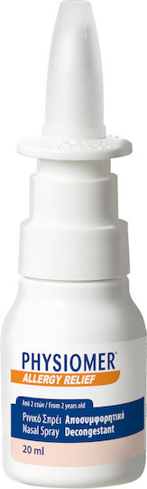 Physiomer Hypertonic 2+ ani Spray Nazal cu Apă de Mare pentru Întreaga Familie 20ml