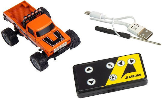 Amewi Die Cast Li-ion Teleghidat Mașină Monster Truck Portocaliu