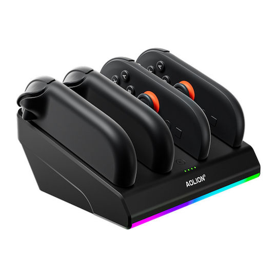 Stație de Încărcare Joy-con 4 Stații RGB Nintendo Switch 2
