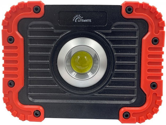Qfh Rotes Cob LED Runde Mini-Arbeits- und Baustellenbeleuchtung 500 Lumen