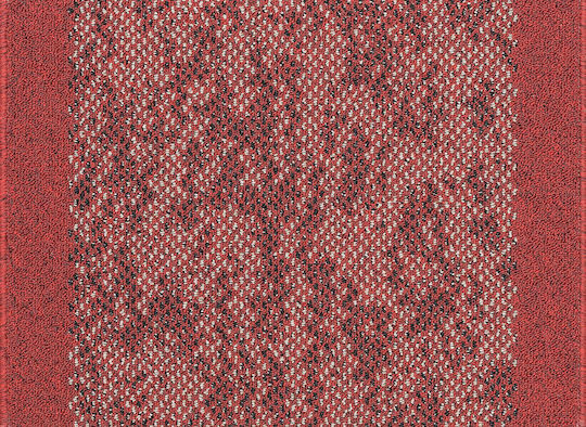 Non-Slip Runner Granite Red-Cream 67x230