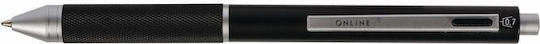 Online Multiply 3-in-1 Mechanical Pencil Metallic 1pcs Black