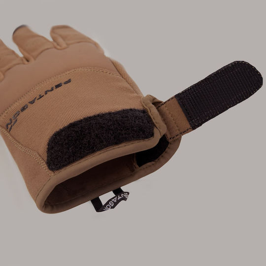 Pentagon Mongoose Military Gloves in Brown color