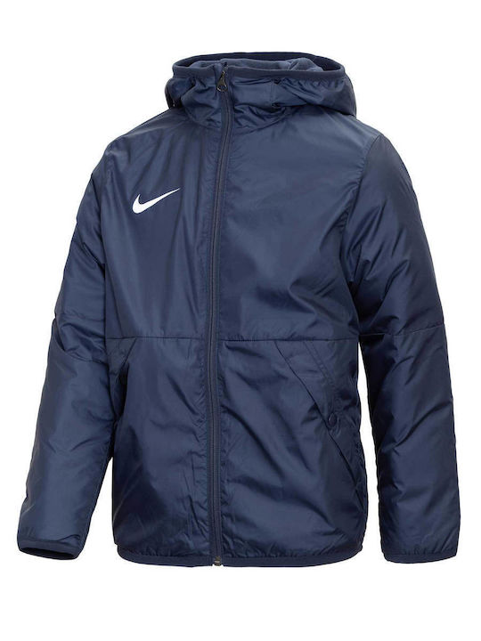 Kinder Sportjacke Kurz mit Kapuze Marineblau