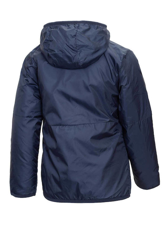 Kinder Sportjacke Kurz mit Kapuze Marineblau