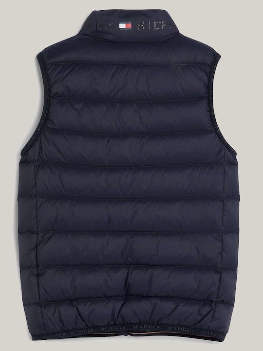 Kids' Quilted Jacket Short Navy Blue Essential Light Down